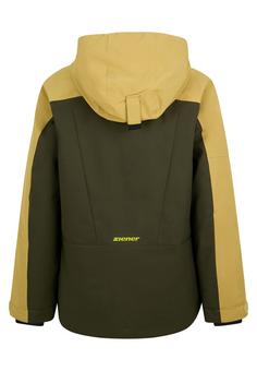 Rückansicht von Ziener ARNU-Z Skijacke Kinder forest fern tex