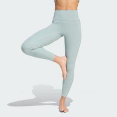 Rückansicht von adidas adidas All Me Rib 7/8 Leggings Leggings Damen Wonder Sage