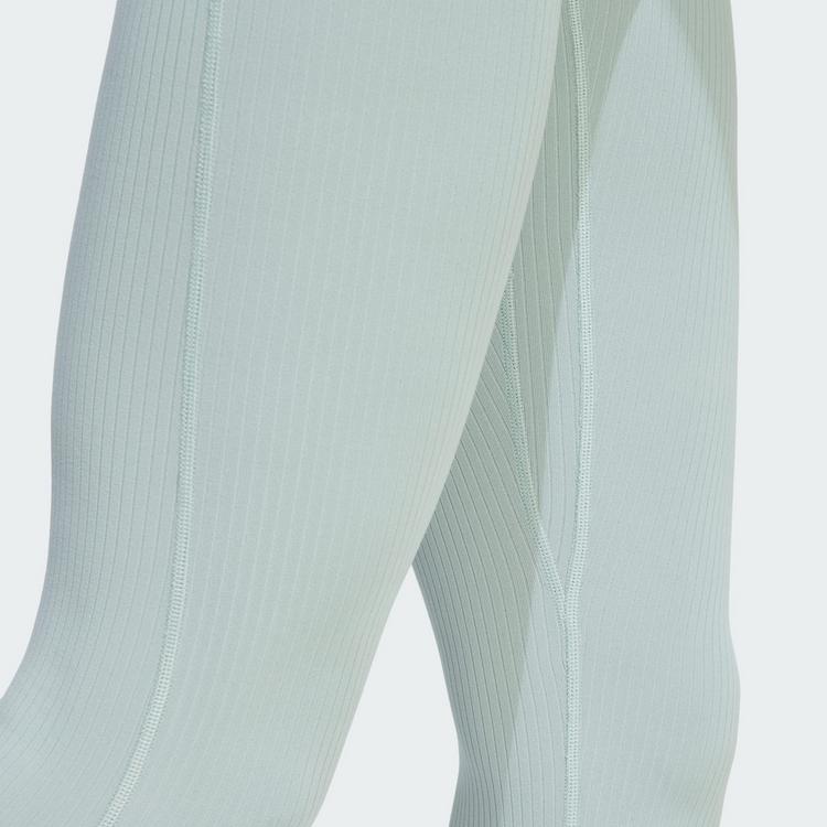 adidas adidas adidas All Me Rib 7/8 Leggings Leggings Damen - Wonder Sage - 0 | SportScheck