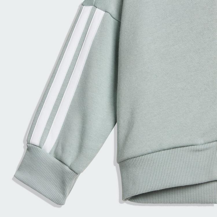 adidas adidas Essentials-Jogginghose Trainingsanzug Kinder - Wonder Sage / White - 1 | SportScheck