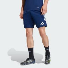 Rückansicht von adidas Tiro 26 Liga Trainingsshorts Fußballshorts Herren Team Navy Blue 2 / White