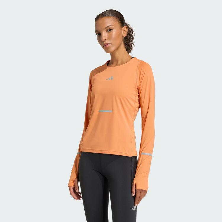 adidas adidas ADI365 Climacool+ Longsleeve Funktionsshirt Damen - Dusky Orange - 0 | SportScheck