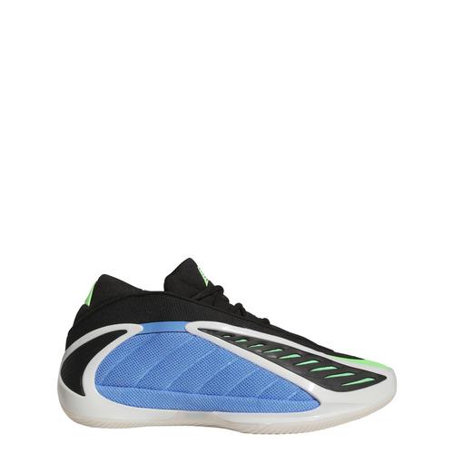 Rückansicht von adidas Anthony Edwards 2 Schuhe Sneaker Herren Blue Fusion / Zero Metalic / Lime Burst
