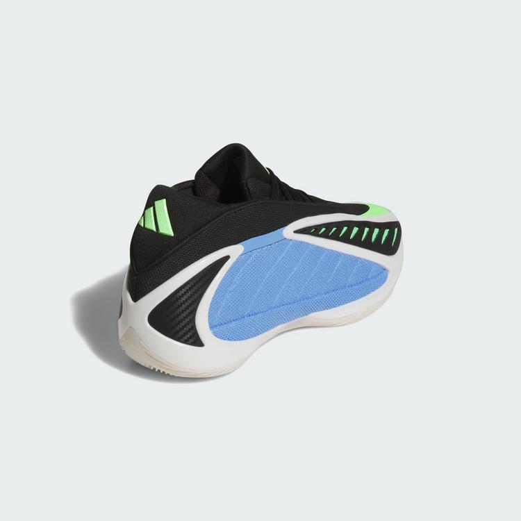adidas adidas Anthony Edwards 2 Schuhe Sneaker Herren - Blue Fusion / Zero Metalic / Lime Burst - 4 | SportScheck