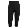 adidas Seasonal Essentials Rib Capri Leggings Funktionsshorts Damen - Black
