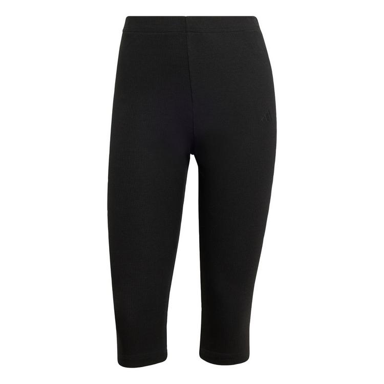 adidas adidas Seasonal Essentials Rib Capri Leggings Funktionsshorts Damen - Black - 0 | SportScheck