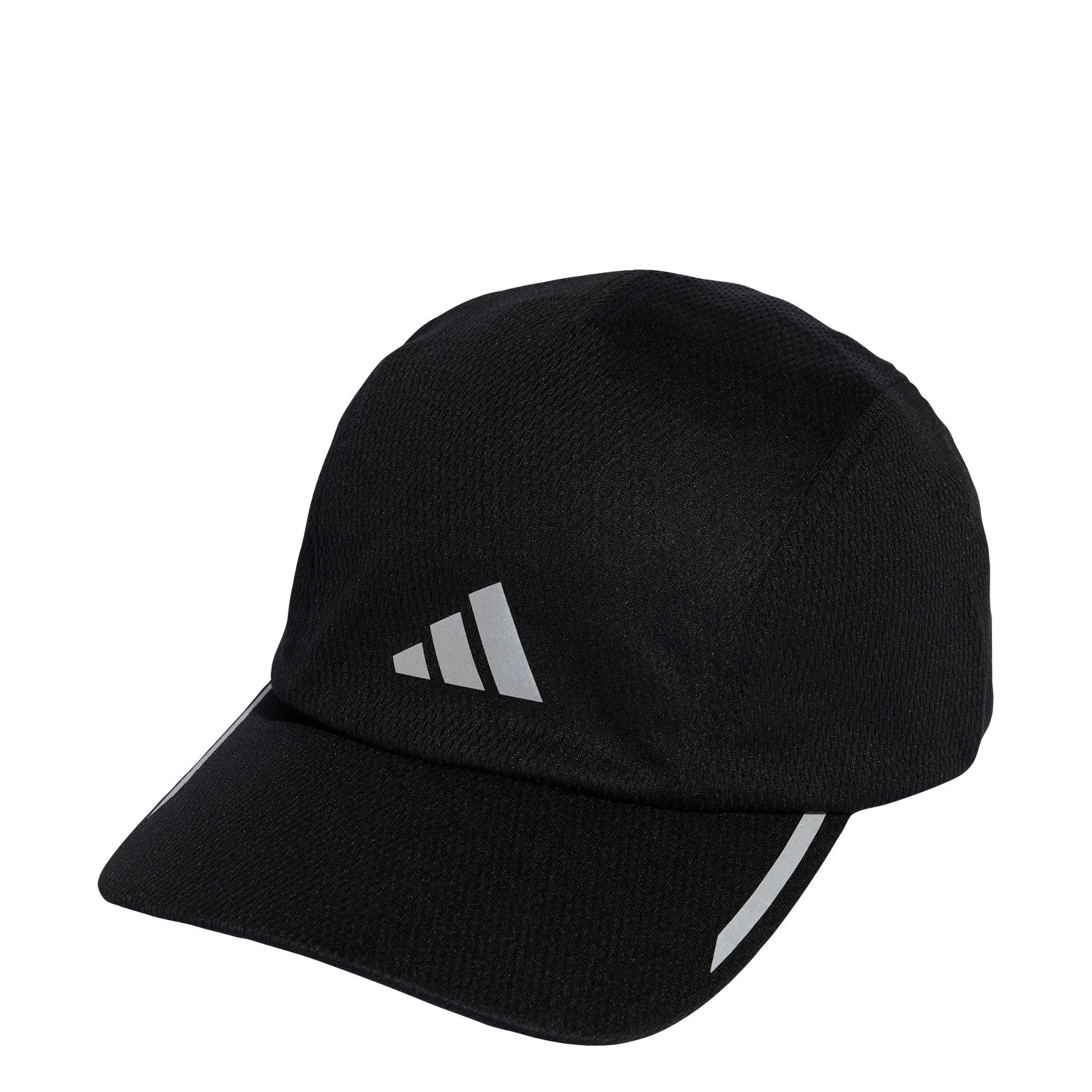 adidas RUNNING MESH 4 PANEL KAPPE CLIMACOOL Cap - Black / Reflective Silver