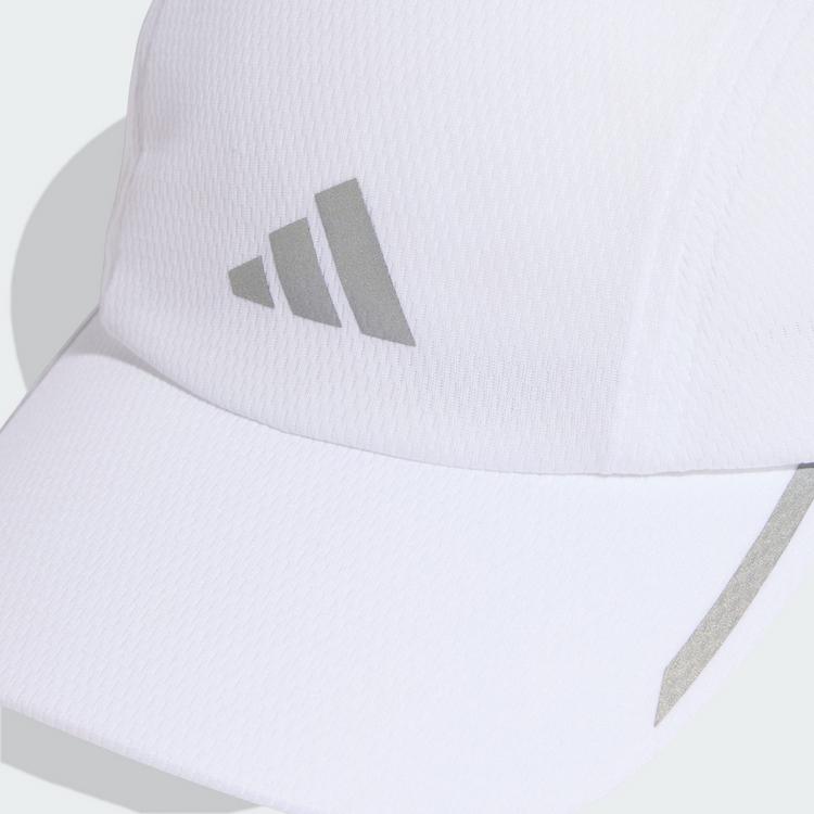 adidas adidas RUNNING MESH 4 PANEL KAPPE CLIMACOOL Cap - White / Reflective Silver - 0 | SportScheck
