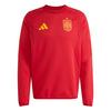 adidas Spanien Tiro Travel Crew Pullover Hoodie Herren - Team Power Red 2