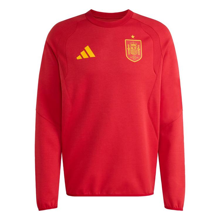 adidas adidas Spanien Tiro Travel Crew Pullover Hoodie Herren - Team Power Red 2 - 0 | SportScheck