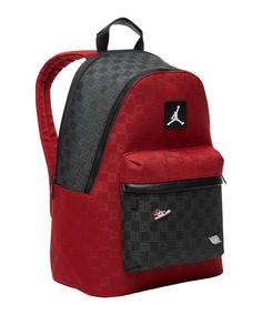 Rückansicht von Nike Monogram Rucksack Sporttasche rot