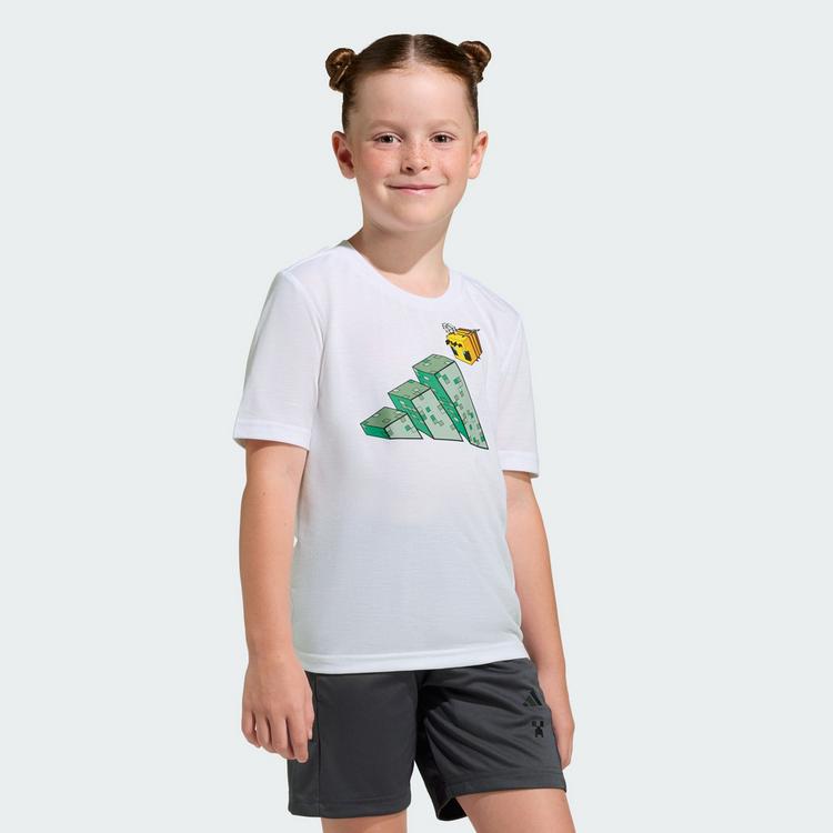 adidas adidas ADIDAS MINECRAFT TRAINING SOMMER-SET,... Trainingsanzug Kinder - White - 0 | SportScheck
