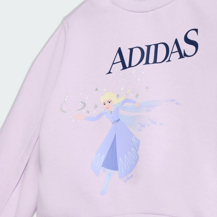 adidas adidas ADIDAS DISNEY DIE EISK&Ouml;NIGIN Trainingsanzug Kinder - Ice Lavender / Dark Blue - 0 | SportScheck