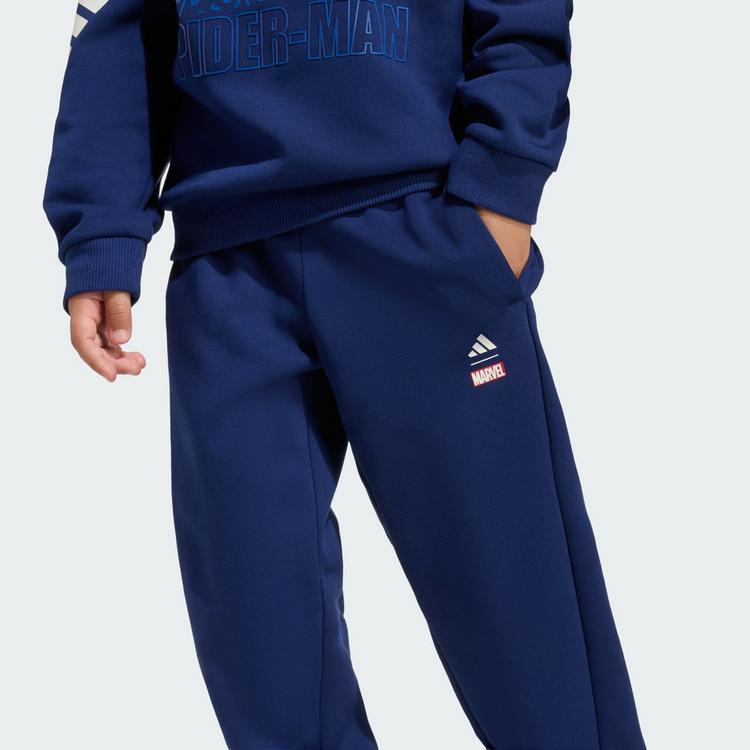 adidas adidas ADIDAS MARVEL SPIDER-MAN JOGGINGANZUG Trainingsanzug Kinder - Dark Blue / Off White - 1 | SportScheck