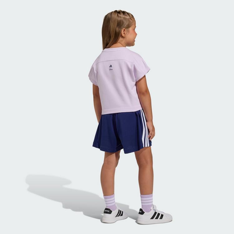 adidas adidas ADIDAS DISNEY FROZEN T-SHIRT SET Trainingsanzug Kinder - Ice Lavender / Dark Blue - 1 | SportScheck
