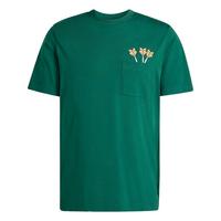 adidas NOVELTY DART GRAFIK T-SHIRT T-Shirt Herren - Collegiate Green