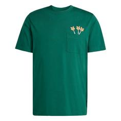 adidas NOVELTY DART GRAPHIC T-SHIRT T-Shirt Herren Collegiate Green