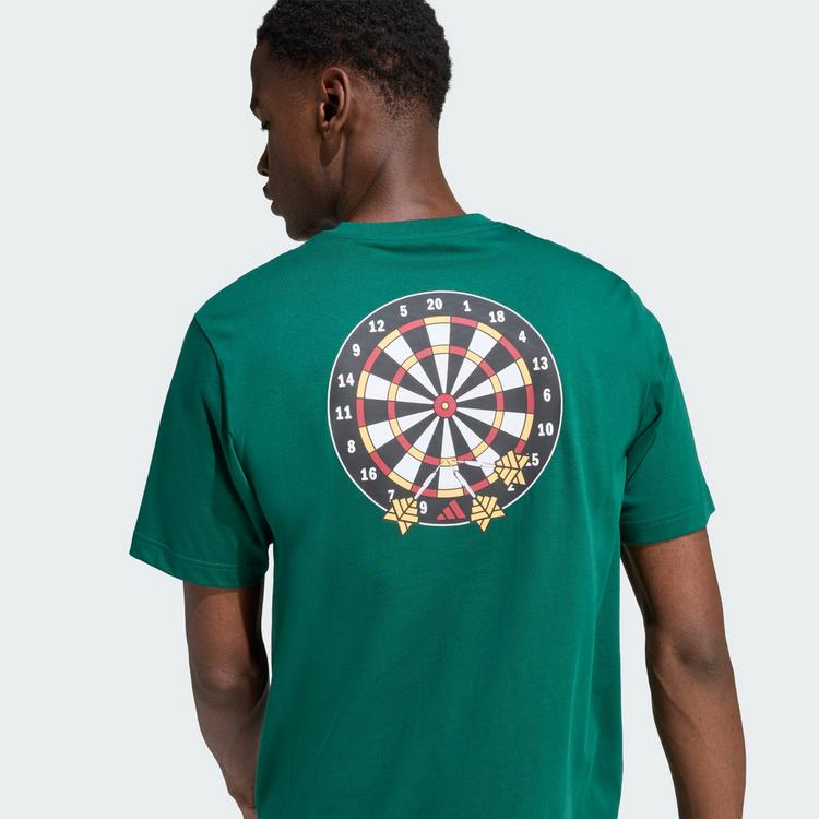 adidas adidas NOVELTY DART GRAFIK T-SHIRT T-Shirt Herren - Collegiate Green - 1 | SportScheck