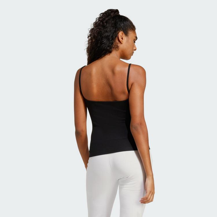 adidas adidas Seasonal Essentials Rib Top Tanktop Damen - Black - 1 | SportScheck