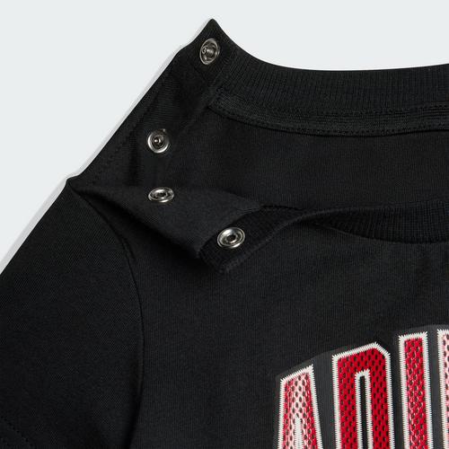 Rückansicht von adidas ADIDAS DISNEY MICKY MAUS T-SHIRT SET Trainingsanzug Kinder Black / Off White