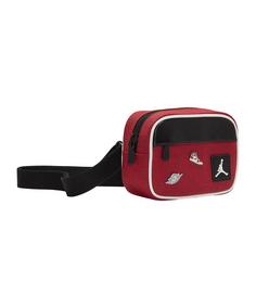 Rückansicht von Nike Jam 23 Monogram Camera Tasche Sporttasche rot