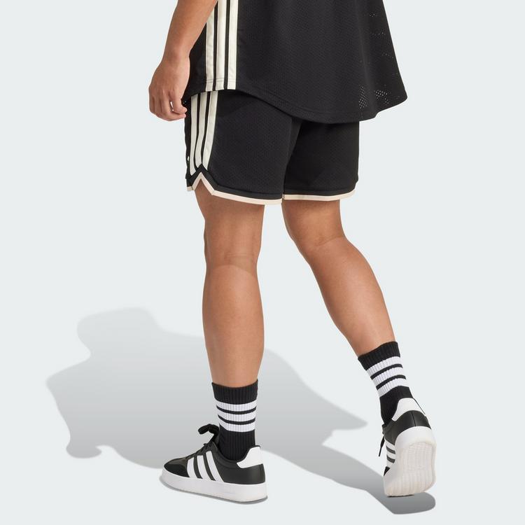 adidas adidas STADIUM MESH SHORTS Funktionsshorts Herren - Black / Off White - 1 | SportScheck