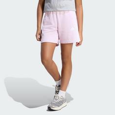Rückansicht von adidas ESSENTIALS SHORTS Funktionsshorts Kinder Ice Lavender / White
