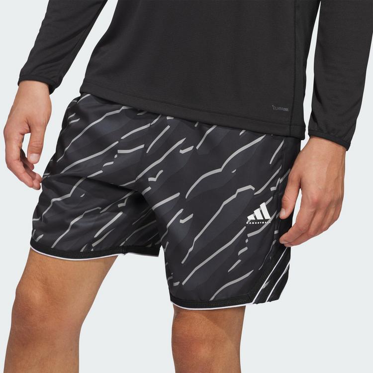 adidas adidas ADIDAS CRAZY LITE AOP SHORTS Basketball-Shorts Herren - Black - 0 | SportScheck