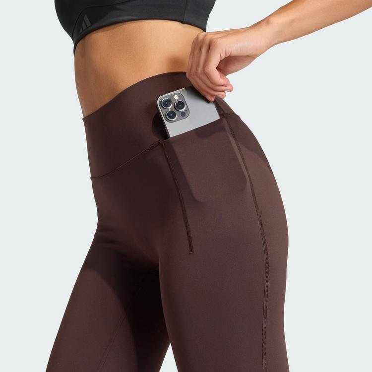 adidas adidas Optime Workout Full Length Leggings Tights Damen - Aurora Coffee - 1 | SportScheck