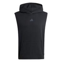 adidas POWER WORKOUT TANKTOP MIT KAPUZE Funktionstank Herren - Black