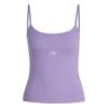 adidas Seasonal Essentials Rib Top Tanktop Damen - Magic Lilac