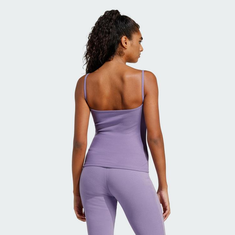 adidas adidas Seasonal Essentials Rib Top Tanktop Damen - Magic Lilac - 1 | SportScheck