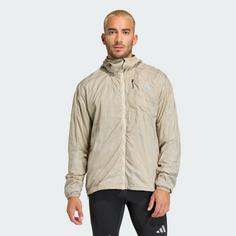 Rückansicht von adidas Reflektierende Adi365 Running Jacke Laufjacke Herren Wonder Cargo