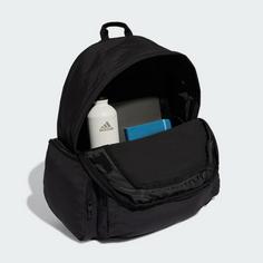 Rückansicht von adidas Rucksack ESSENTIALS SUPERSIZE RUCKSACK Daypack Black / White