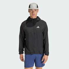 Rückansicht von adidas adi365 Running Essentials Jacke Laufjacke Herren Black