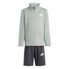 adidas GOTO PZ KIDS SPORT-SET Trainingsanzug Kinder - Off White / Wonder Sage / White