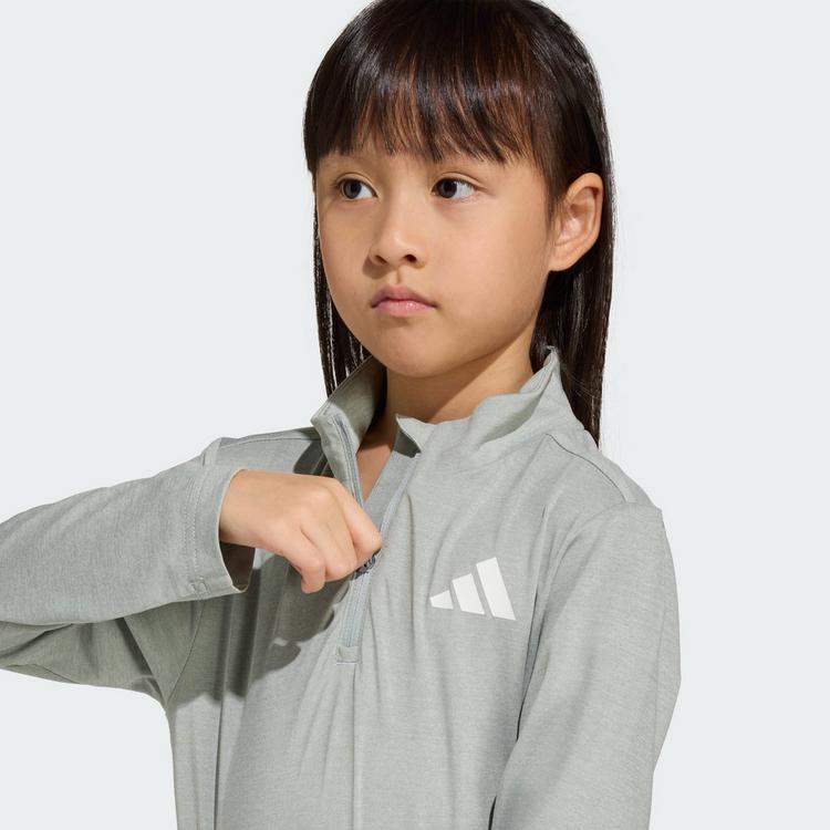 adidas adidas GOTO PZ KIDS SPORT-SET Trainingsanzug Kinder - Off White / Wonder Sage / White - 0 | SportScheck