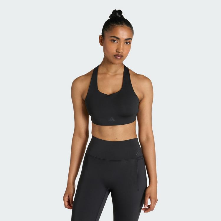 adidas adidas Optime Power High Support Bra BH Damen - Black - 0 | SportScheck