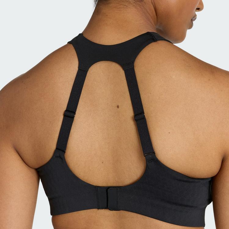 adidas adidas Optime Power High Support Bra BH Damen - Black - 1 | SportScheck