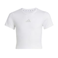 adidas FUTURE ICONS BABY T-SHIRT SOFT TOUCH T-Shirt Kinder White / Grey One
