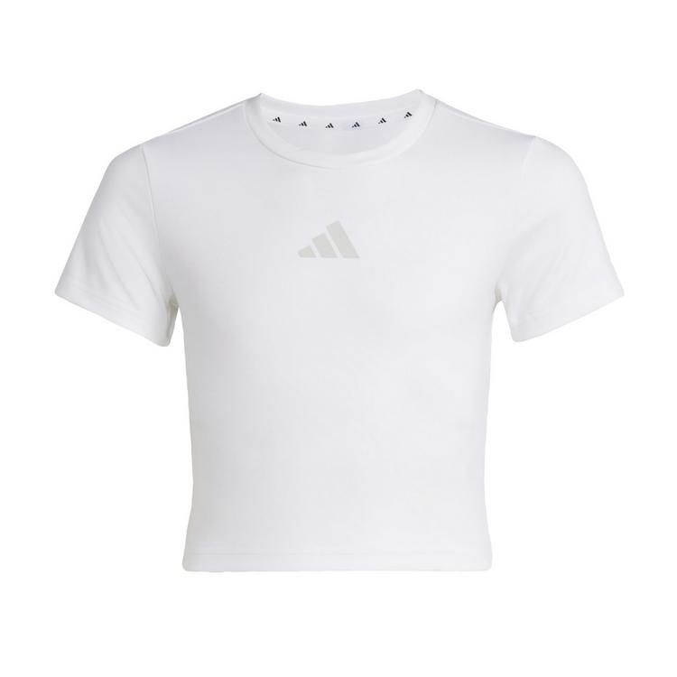 adidas adidas FUTURE ICONS BABY T-SHIRT, WEICH T-Shirt Kinder - White / Grey One - 0 | SportScheck