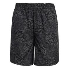 adidas FUTURE ICONS ALLOVER PRINTED Shorts. Funktionsshorts Kinder Black / Grey Six / Grey Four