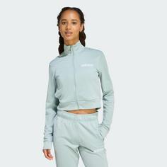 Rückansicht von adidas Glam Trainingsanzug Trainingsanzug Damen Wonder Sage