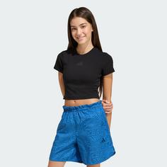 Rückansicht von adidas FUTURE ICONS BABY T-SHIRT SOFT TOUCH T-Shirt Kinder Black / Black