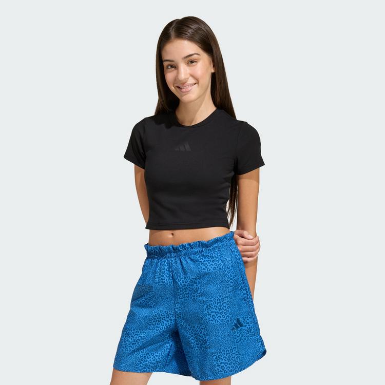 adidas adidas FUTURE ICONS BABY T-SHIRT, WEICH T-Shirt Kinder - Black / Black - 0 | SportScheck