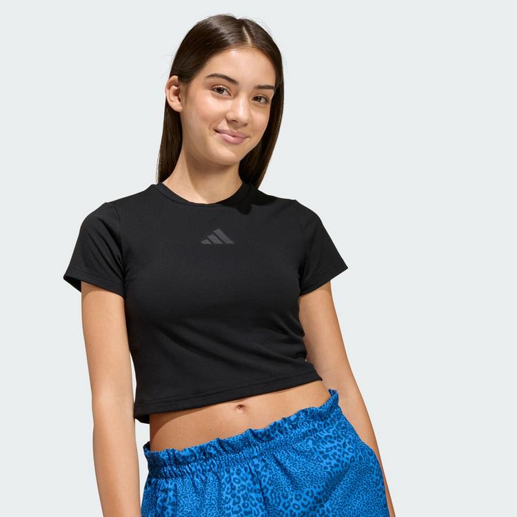 adidas adidas FUTURE ICONS BABY T-SHIRT, WEICH T-Shirt Kinder - Black / Black - 0 | SportScheck