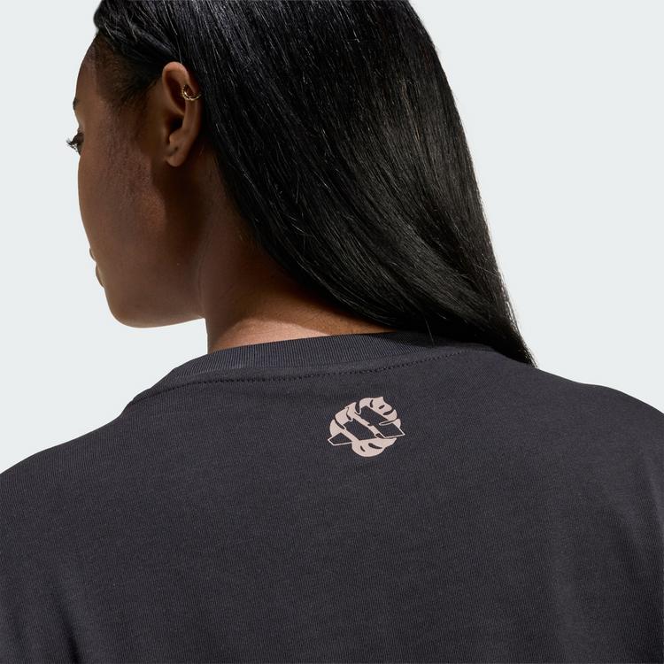 adidas adidas Animal Graphic T-Shirt T-Shirt Damen - Black - 1 | SportScheck