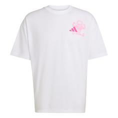 adidas CLIMACOOL FUN TRAINING Grafik T-Shirt T-Shirt Herren White