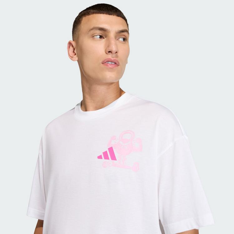 adidas adidas CLIMACOOL FUN TRAINING Grafik T-Shirt T-Shirt Herren - White - 0 | SportScheck