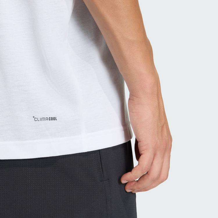 adidas adidas CLIMACOOL FUN TRAINING Grafik T-Shirt T-Shirt Herren - White - 1 | SportScheck